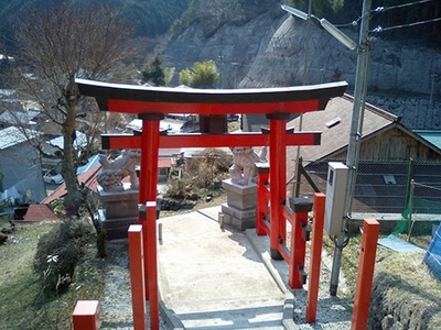 鋼製鳥居 間口(約)幅3.1ｍ×間口(約)高さ3.6ｍ／植平工業 200年 耐久 オプション 施工 神紋 神額 銘板 亀腹石 しめ縄 奈良県 宇陀市