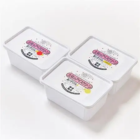 【バナナ・バニラ・イチゴ】あいすくりん1リットル3種セット　ホームサイズ_菓子・スイーツ アイス・ジェラート  _【配送不可地域：離島】【1469219】