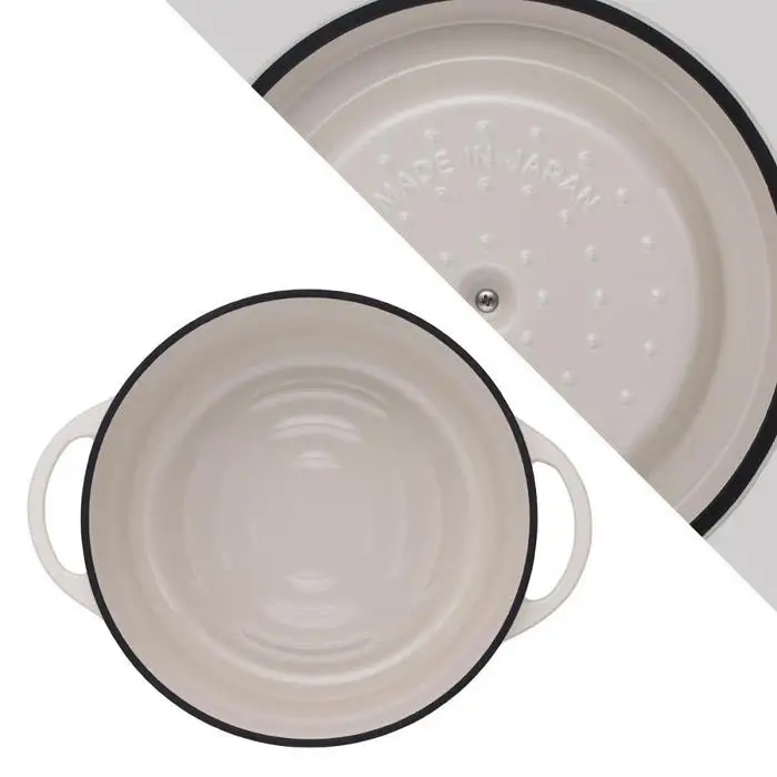 バーミキュラ オーブンポットラウンド26cm（ナチュラルベージュ）