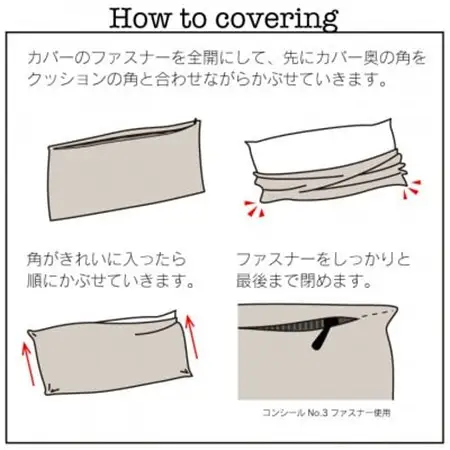 【ハナロロ】カタチのないソファ専用ニットカバー(チャコールグレー)【1281500】