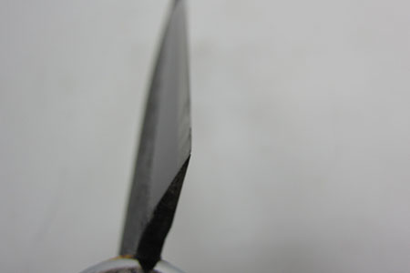 燕三条 両刃ミニ箸付鉈 鋼 キャンプ用鉈 山歩き 焚火 薪割り