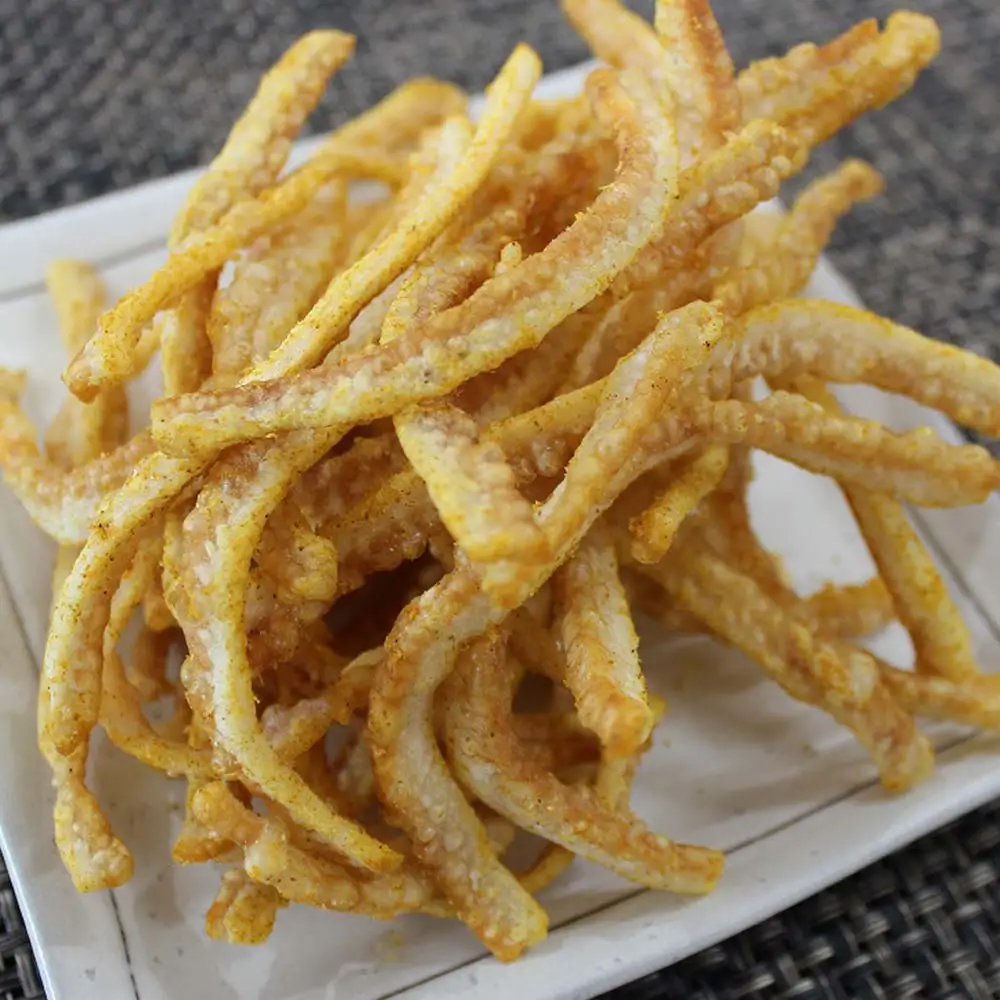 沖縄県産 豚皮焼き上げお菓子 「TONPI スパイシー 5パックセット」