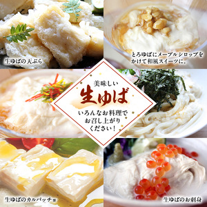 比叡山延暦寺御用達　生ゆば詰め合わせ４（比叡とろゆば２、本さしみゆば２）湯葉 詰め合わせ 2種類 各 2パック 比叡山延暦寺 大豆 100%使用 産地直送 AG-0009