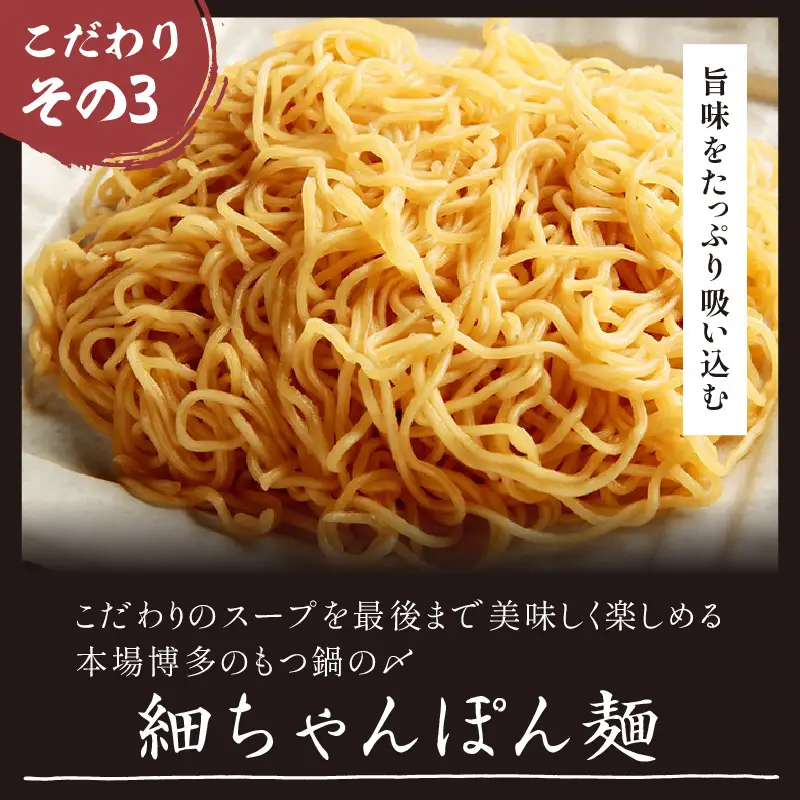 九州産黒毛和牛もつ鍋セット（濃厚極味噌）2人前【B3-080】