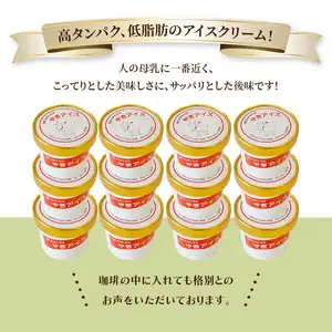 ヤギミルクアイスクリーム12個セット J06016