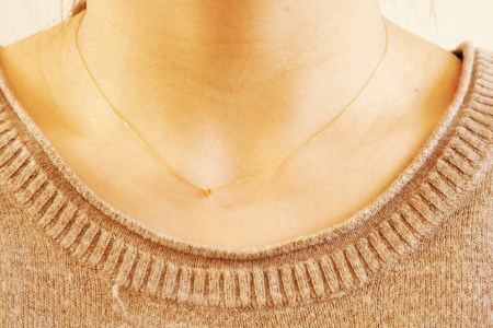 11月 誕生石 K18イエローゴールドシトリンネックレス [工房グリーム 山梨県 中央市 21470837] アクセサリー ジュエリー プレゼント ギフト 贈りもの