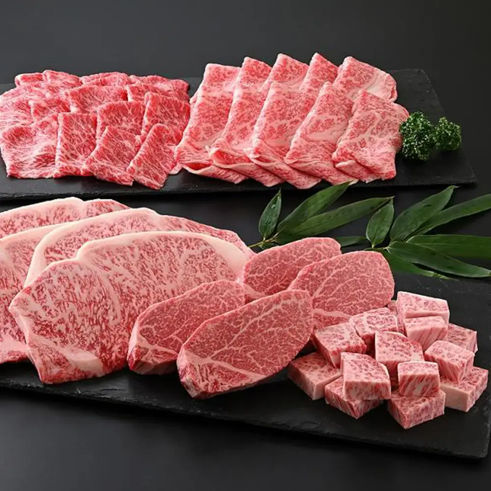 白老和牛ステーキ・すきしゃぶセット（A）《敷島ファーム》
