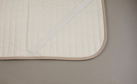 特選 近江の麻 涼麻敷パッド ダブルサイズ 近江化成工業工業株式会社 滋賀県 東近江市 AO17 麻 ラミー ひんやり さらさら 吸湿 放湿 夏 寝具