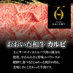 【ホテルクオリティ】4等級以上 高級焼肉が手軽にご家庭で おおいた和牛 カルビ _B028-001【ふるさと納税 国産 おおいた和牛 4等級 牛肉 焼肉 カルビ サーロイン バラ肉 お肉 肉 ギフト のし対応可 冷凍 ミカド肉店 お取り寄せ お取り寄せグルメ 大分県 別府市 送料無料  】