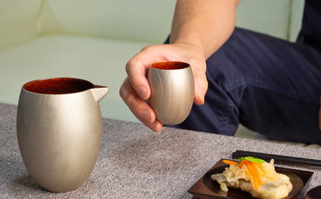 【手作り漆器】ぐい呑み のどか すず/すず波 1個 単品 手作り 漆器 ぐいのみ 酒器 食器 器 おしゃれ 雑貨 キッチン用品 キッチン 天然木 本漆 京都 工芸品 民芸品 日用品 京都府向日市  すず