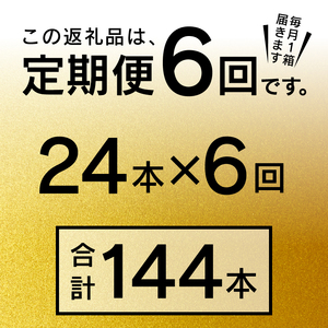 T0085-2206　【定期便6回】エビスビール500ml×1箱(24缶)