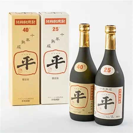 樽平粕取り焼酎　10年熟成25度と10年熟成40度のセット(各1本)_酒・アルコール  焼酎 _【1292043】
