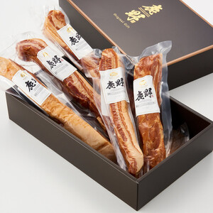 【鹿野ファーム】芳醇な味と香りのロングベーコンセット