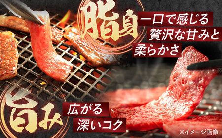 【全3回定期便】 長崎和牛 A5ランク 特選ロース 極厚焼肉 700g / 焼き肉 牛肉 ぎゅうにく 牛 和牛 国産牛 ロース タレ タレ付 A5 / 諫早市 / 焼肉おがわ [AHCD018]