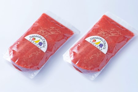 あまおう 100%使用 自家製 濃厚あまおう フルーツソース 1kg×2袋 [南国フルーツ 福岡県 筑紫野市 21760112]