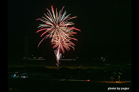 プライベート花火（個人向け打ち上げ花火） 2～4号玉 計75発