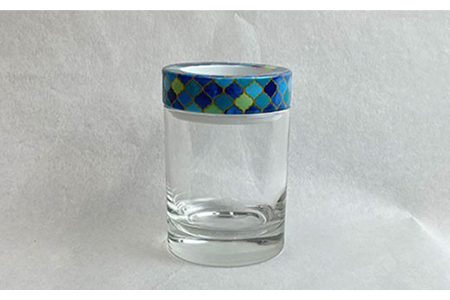 【美濃焼】SaiSui Morocco（Blue）【大東亜窯業】【TOKI MINOYAKI返礼品】≪土岐市≫ 鉢 プランター インテリア かわいい おしゃれ 園芸 ガラス 陶磁器 磁器 コンパクト 水耕栽培 観葉植物 ブルー 青 モロッカンタイル モロッコ 送料無料[MAG001]