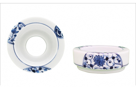 【美濃焼】SaiSui Blue（花伊万里）【大東亜窯業】【TOKI MINOYAKI返礼品】≪土岐市≫ 鉢 プランター インテリア かわいい おしゃれ 園芸 ガラス 陶磁器 磁器 コンパクト 水耕栽培 観葉植物 ブルー 青 ネイビー 藍色 染付 送料無料[MAG006]