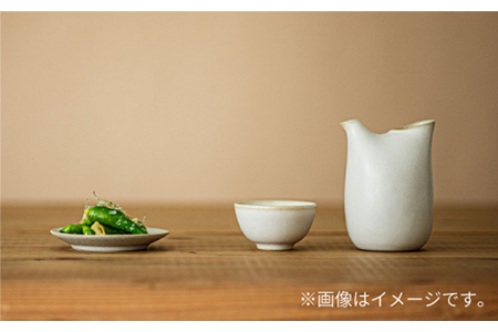 【美濃焼】稲 ina ふたり呑み 稲白【山淳製陶所】 食器 とっくり おちょこ ペア 徳利 お猪口 酒器 日本酒 セット 小皿 白 ホワイト 贈り物 送料無料   [MAP012]