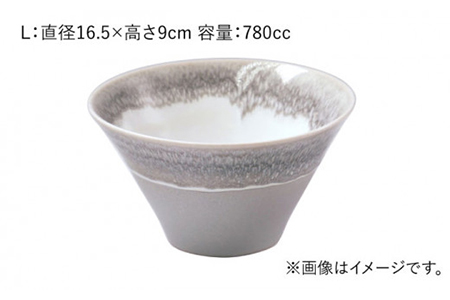 【美濃焼】山紫水明  氷柱 S/M/L3個セット【伸光窯】 食器 ボウル 鉢 どんぶり 丼 丼ぶり 麺鉢 サラダボウル ラーメンどんぶり デザート うどん 麺 食器セット セット 送料無料 和風   [MAQ051]