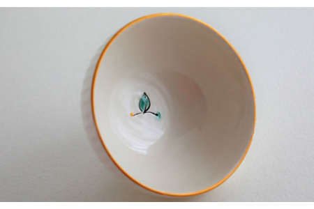 【美濃焼】お抹茶の器 雪月花茶遊び碗 ちゃせん風（花碗）【buzan 武山窯】食器 茶器 抹茶碗 茶道 お茶道具 布袋付き 桐箱入り ギフト プレゼント 贈り物 かわいい おしゃれ 送料無料 [MBA045]