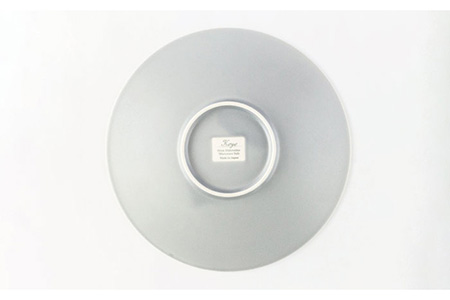 【美濃焼】Rusto8.0 深皿 2枚【陶土う庵】（2130-0110）食器 プレート ペア パスタ皿 盛り皿 メインディッシュ ランチ ディナー ペア 夫婦 カップル グレー 灰色 カフェ風 シンプル おしゃれ レンジ対応 送料無料 [MBY008]