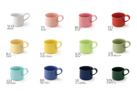 【美濃焼】モーニングコーヒーセット キウイ【ZERO JAPAN】 食器 マグカップ コーヒーカップ ティーカップ カップ コップ 皿 小皿 ソーサー プレート 電子レンジ対応 レンジ可 ペア セット カフェ シンプル 送料無料   [MBR071]
