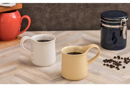【美濃焼】ドリップコーヒーセット ダブル バナナ【ZERO JAPAN】食器 コーヒーカップ キャニスター ドリッパー マグカップ ティーカップ ティーセット コーヒー豆 珈琲 保存容器 ペア 夫婦 カップル パートナー ホワイト イエロー 白 黄 おしゃれ ギフト プレゼント 贈り物 送料無料 [MBR101]