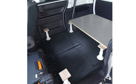 ホンダ N-VAN用カーゴキット M（2色） 車用品 アウトドア 棚  無塗装