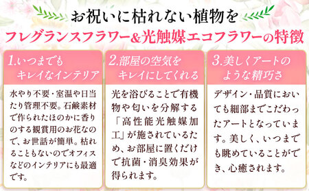 フレグランスフラワー＆光触媒エコフラワー 番犬くん Sサイズ