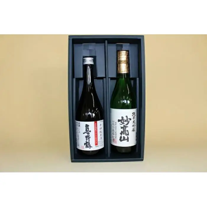 ★全国新酒鑑評会『金賞受賞』★ 辛口純米・純米大吟醸2本セット（真野鶴・妙高山）