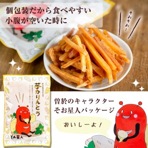 芋けんぴ 30袋 (合計2.4kg) さつまいも 【曽於市観光協会】A402-v02