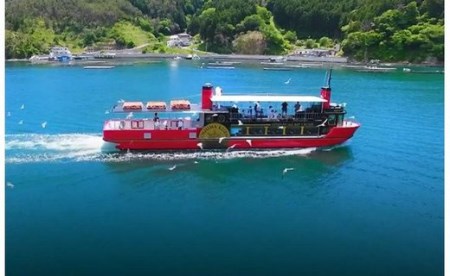 気仙沼ベイクルーズ 遊覧船ペア乗船券 [大島汽船 宮城県 気仙沼市 20563772]