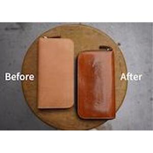 栃木レザー使用｜やわらか本革ラウンドジップ長財布｜Round zip wallet 02｜タン｜minca（全6色）