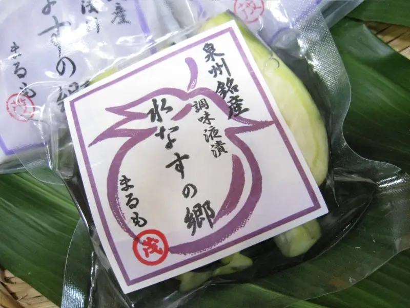 本場泉州の煎り糠水なす漬け3個・調味液漬け3個【016D-006】