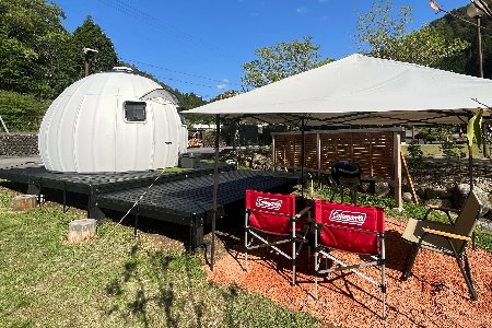 【電子クーポン券】まるかりの里キャンプ場 宿泊利用（6,000円分）【75-5】