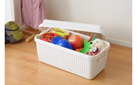 収納ボックス ベリアスボート L ホワイト コンテナボックス