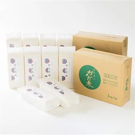 鮮度の米　かんだ米『コシヒカリ』精米　真空パック　1kg×10袋【1288884】