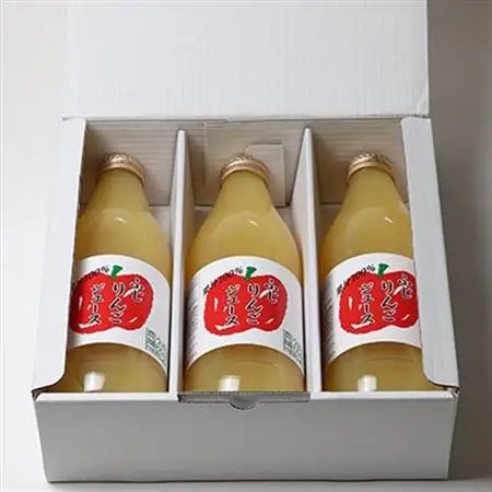 りんごジュース　大瓶3本入りギフト(1L×3本)【1290516】