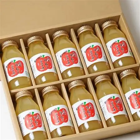 りんごジュース　小瓶10本入りギフト(180ml×10本)【1290517】