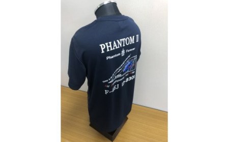 744 F-4EJ 301号機 Tシャツ（岐阜城 尾翼 紺）