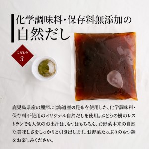 ぶどうの樹　九州産和牛マル腸　もつ鍋炊き餃子【3～4人前】_KG0204
