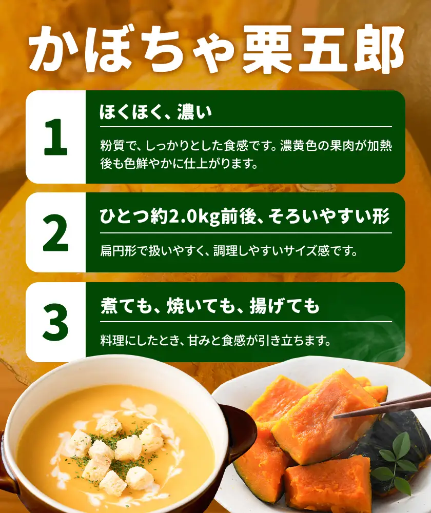 かぼちゃ 栗五郎 約10kg 小山農園《6月中旬-7月中旬頃出荷》