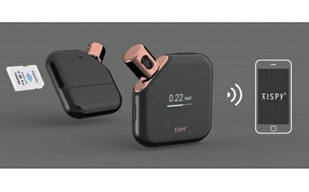 学習型IoTアルコールチェッカーTISPY2 (ピンクゴールド)【アルコール呼気濃度 4ヶ国語対応 アルコールセンサー メモリーカード セルフケア アプリと連動可能 お中元 お歳暮 父の日 母の日 ギフト用 大阪府 門真市 】