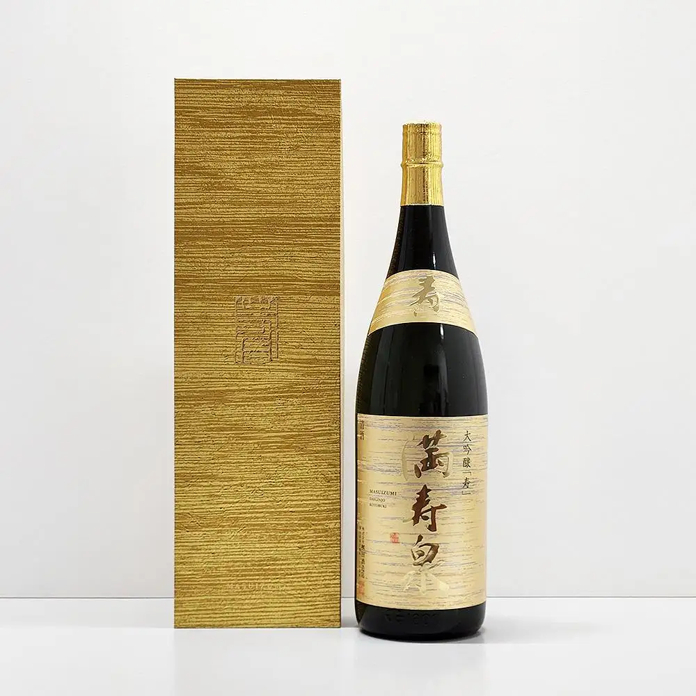 富山 大和百貨店 選定 〈桝田酒造店〉満寿泉　寿　大吟醸　1.8L