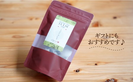 【おうち時間にほっとひといき】ハーブティー＜トゥルシーブレンド＞2袋【Goenヘルス＆ビューティー】[HBQ005]お茶 ホーリーバジル ほうじ茶