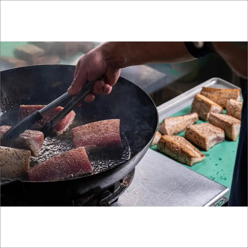 シビマグロ「カニ屋が作る 魚ローストフィッシュ」 シビマグロ 1袋 約200g×3袋入り（ドレッシングソース付属）マグロのローストビーフ風・マグロタタキ風・お刺身のように食べられる