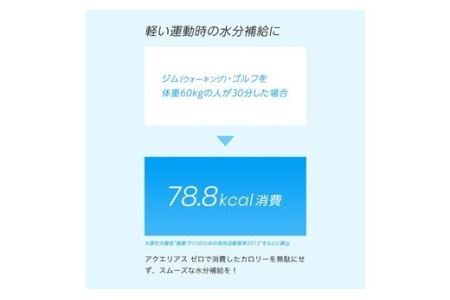 ゼロカロリーで熱中症対策におすすめ！アクエリアスゼロ2Lペットボトル×6本 【655】