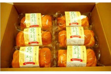 岩手県産小麦「銀河のちから」使用　ロングライフパン内麦デニッシュ食パン チーズ（６個） 【687】