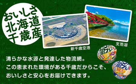 日清 北のどん兵衛 うどんセット＜天ぷら・きつね＞各1箱・合計2箱